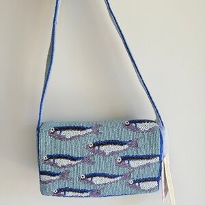 Viral Sardine Beaded Shoulder Bag